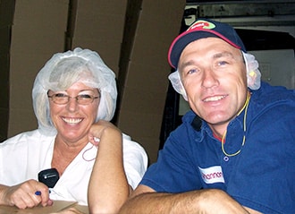 Bel employees in plant