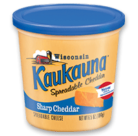 Kaukauna Sharp Cheddar spreadable cheese