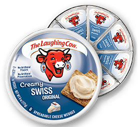 The Laughing Cow cheese wedges