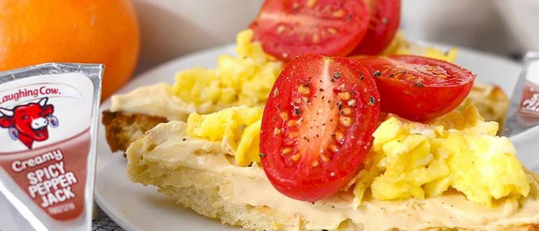 The Laughing Cow Cheese Toast